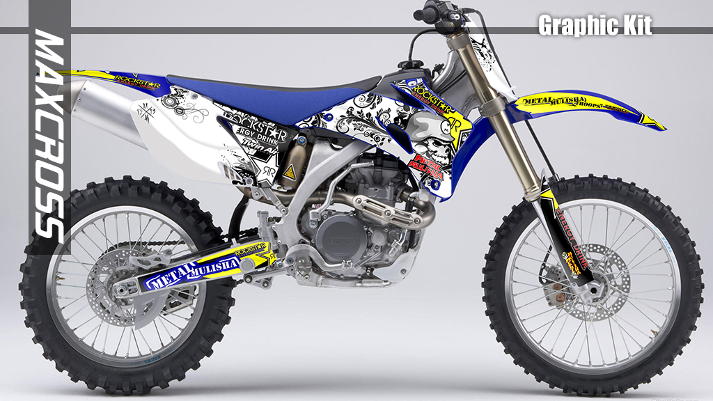 YAMAHA WR / YZ 250F/450F 2006-2013' METALMULISHA ROCKSTAR STYLE